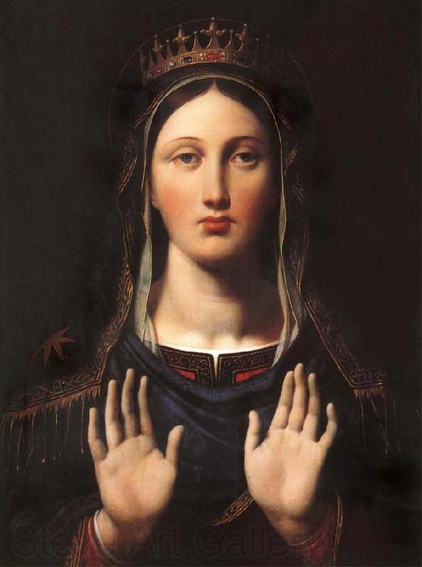 Jean-Auguste Dominique Ingres The Virgin crowned France oil painting art